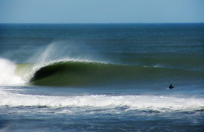 Olas costa argentina