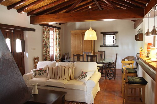 interior de un alojamiento rural con encanto